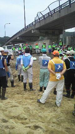 午後からは（2012吉里吉里クリーンＰ第 4 期 7/12～16）