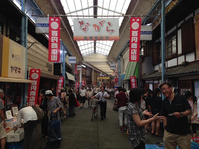 大津商店街100円一