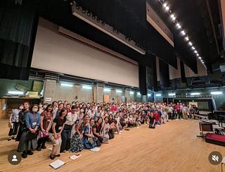 3年半ぶりの合唱のステージ