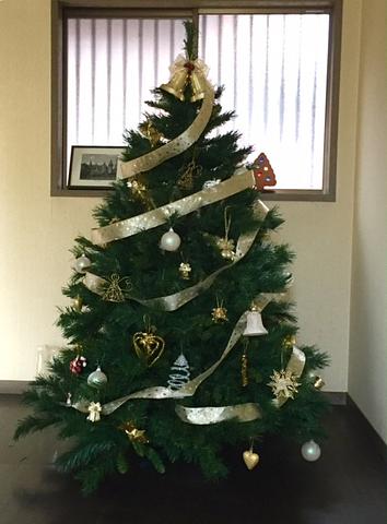 クリスマスのデコレーション　その1　エントランス