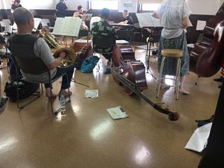 オーケストラと練習