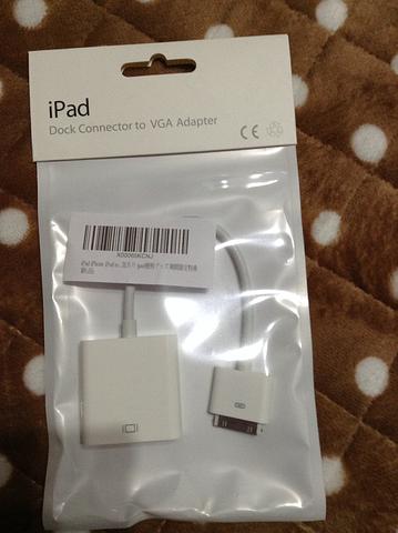 ipad VGAアダプター