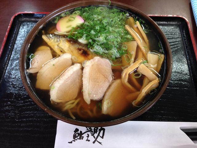 和風鮎鴨ラーメン