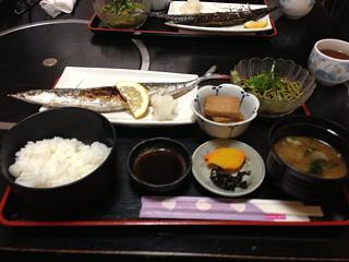 さんま定食