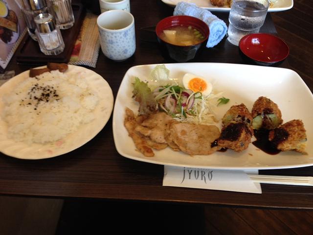 茄子の挟み揚げ