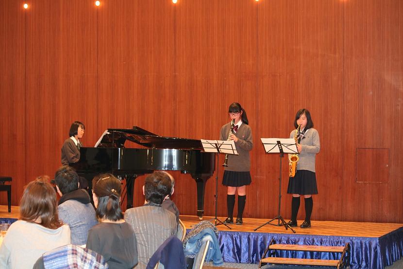 サックス&クラリネット&ピアノ