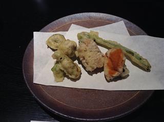 季節の野菜天ぷら