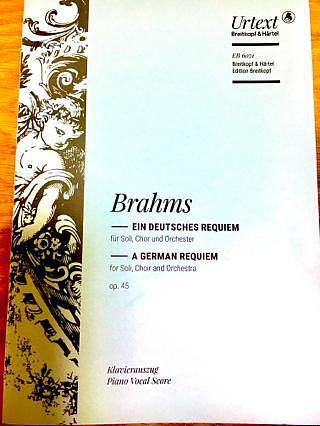 ブラームスのドイツレクイエム　練習スタート！