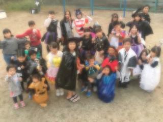 教室とご近所さん13回目のハロウィン行いました‼️