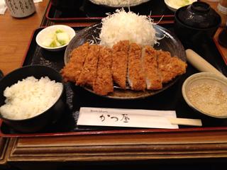 デカかつ定食