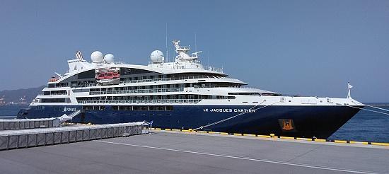 ★『ル・ジャック カルティエ』初寄港