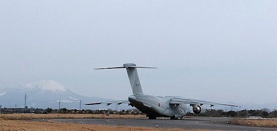 ★空港散歩・Ｃ－２と大山