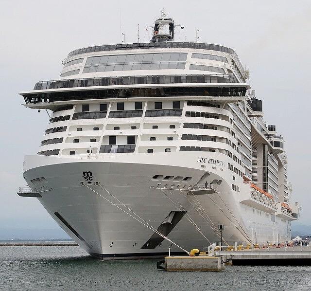 ★『MSCベリッシマ』初寄港
