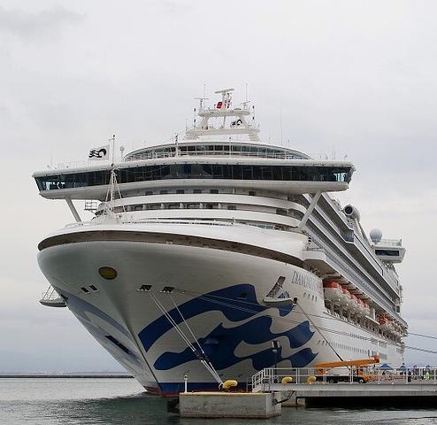 ★『ダイヤモンド・プリンセス』in境港