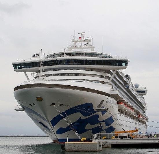 ★『ダイヤモンド・プリンセス』in境港