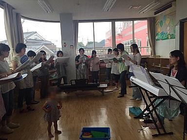 今学期最後の練習！