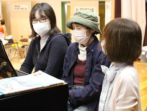 ストリートピアノ体験は、空き時間が出ませんでした