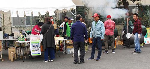 屋外会場のようす