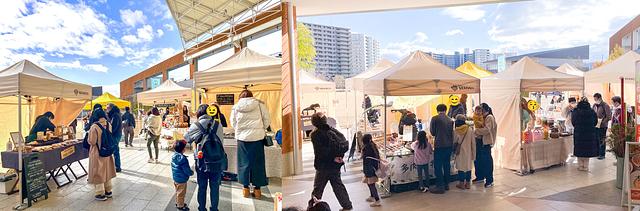 今週末はブランチ手作りマルシェ(1/10-11)