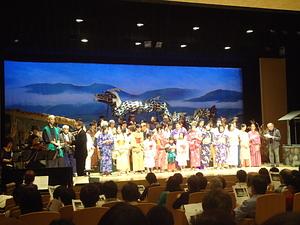 余呉オペラ「菊石姫」見てきました。