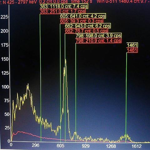 栃木県日光市の広葉樹の灰