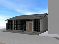 hair make up 蘭 2号店　工事開始