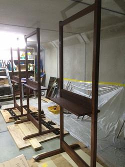 美容室　鏡台　製作