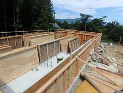 晴天続きの作業