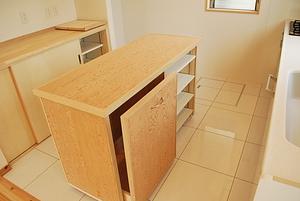 小さなキッチン作業台