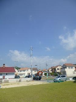 店舗併用施設の着工