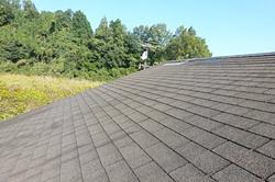 屋根改修工事　通気断熱