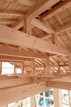 上棟　比良の家　