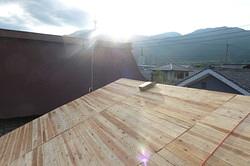 耐震性の向上　屋根計量化