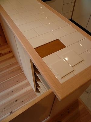 タイルを貼らずに