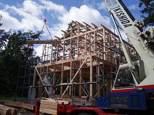 建前の様子を見て来ました