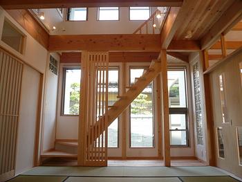 和室が中心にある住まい