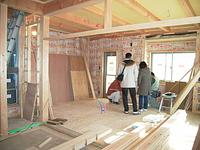 現場での打合せ