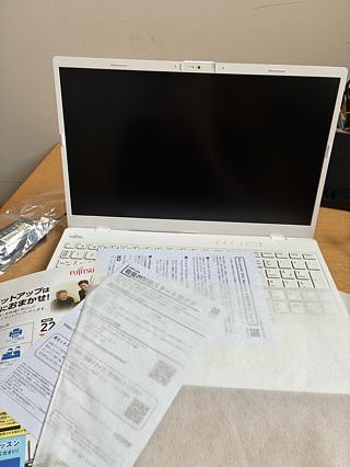 新しいパソコン