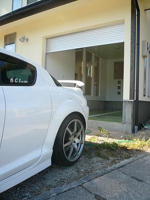 もうすぐ完成ガレージハウス