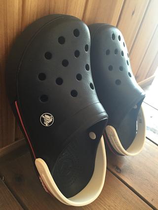 履き替えました